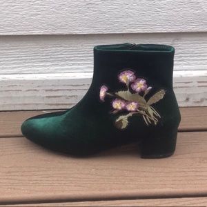 Velvet Booties